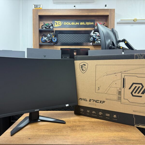 MSI MAG 274CXF 27" 0.5 ms Full HD Curved 280Hz Oyuncu Monitörü (İKİNCİ EL)