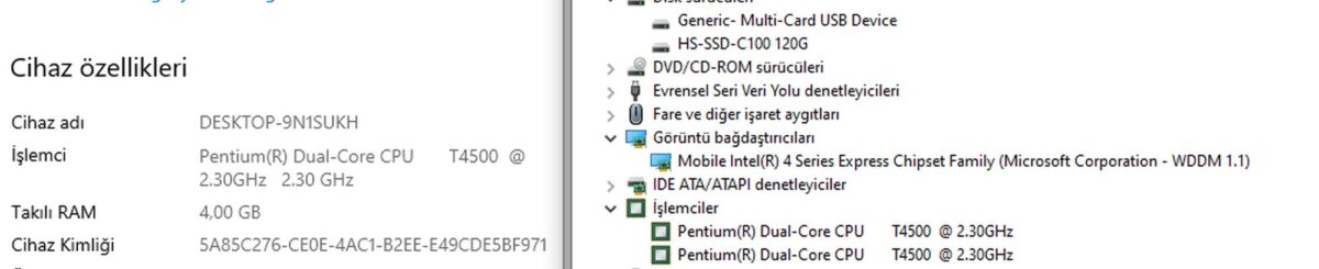 Acer Aspire 5736Z Intel Pentium T4500 4GB RAM 240GB SSD 15.6" HD Notebook (İKİNCİ EL) - Görsel 5