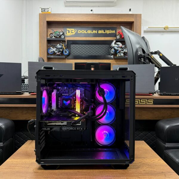 Asus TUF Intel Core i7-14700KF 32GB RAM 1TB SSD RTX4070 SUPER 12GB Gaming Kasa (İKİNCİ EL)