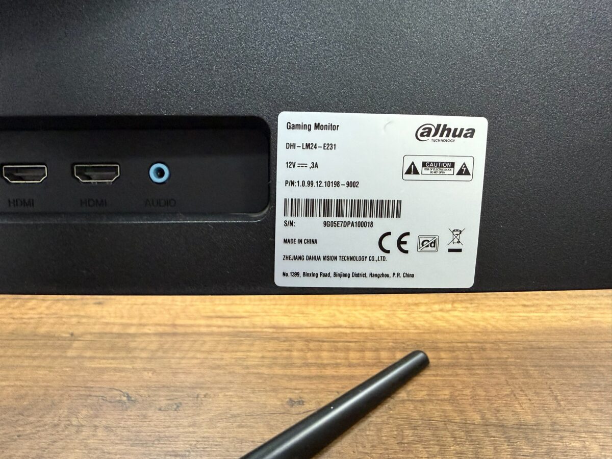 Dahua LM24-E231 23.8" 1ms Full HD IPS 165Hz Oyuncu Monitörü (İKİNCİ EL) - Görsel 5