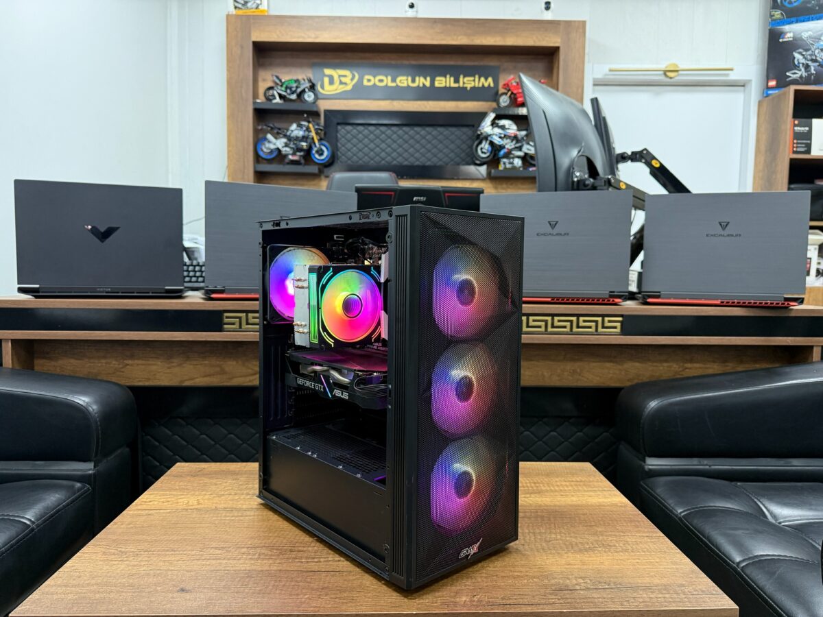 GAMX AMD Ryzen 5 5600X 32GB RAM 512GB SSD GTX1660S 8GB Oyuncu Kasası (İKİNCİ EL) - Görsel 2