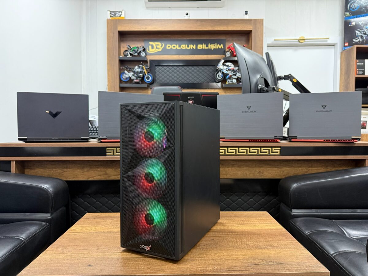 GAMX AMD Ryzen 5 5600X 32GB RAM 512GB SSD GTX1660S 8GB Oyuncu Kasası (İKİNCİ EL) - Görsel 4
