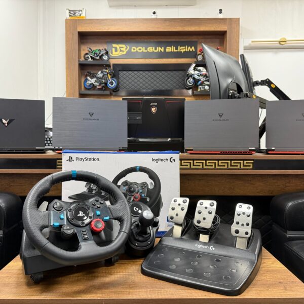 Logitech G29 + Shifter Vites Direksiyon Seti (İKİNCİ EL)