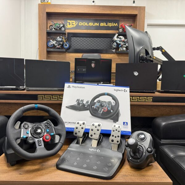 Logitech G29 + Vites Oyuncu Direksiyon Seti (İKİNCİ EL)