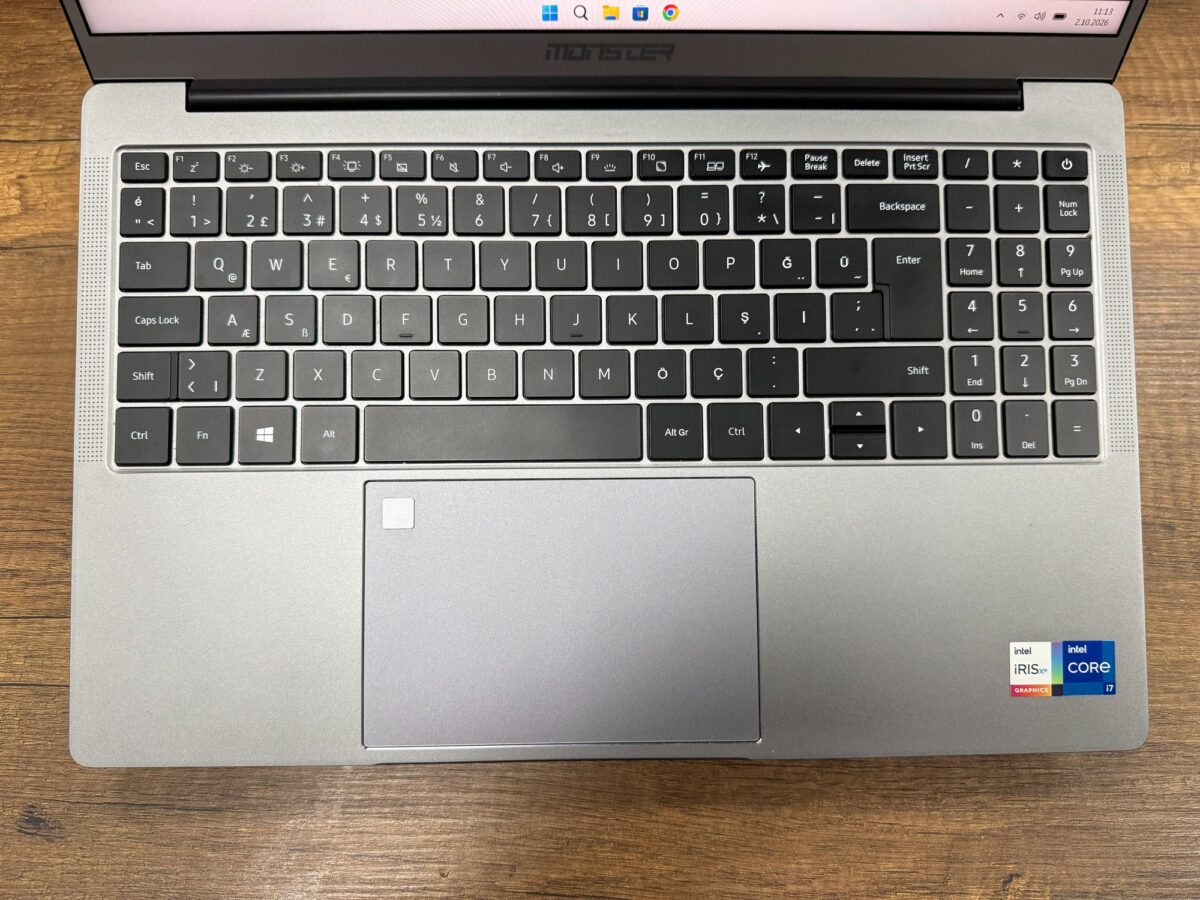 Monster Huma H5 V3.2 i7-1165G7 16GB RAM 500GB SSD 15.6" FHD Notebook (İKİNCİ EL) - Görsel 2