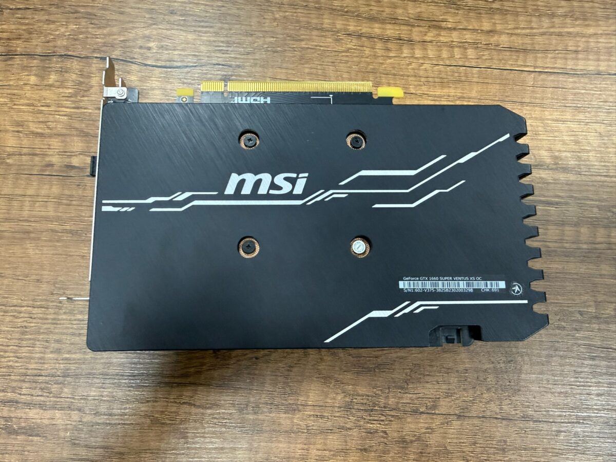 MSI GeForce GTX 1660 Super Ventus XS OC 6GB 192 Bit Ekran Kartı (İKİNCİ EL) - Görsel 3