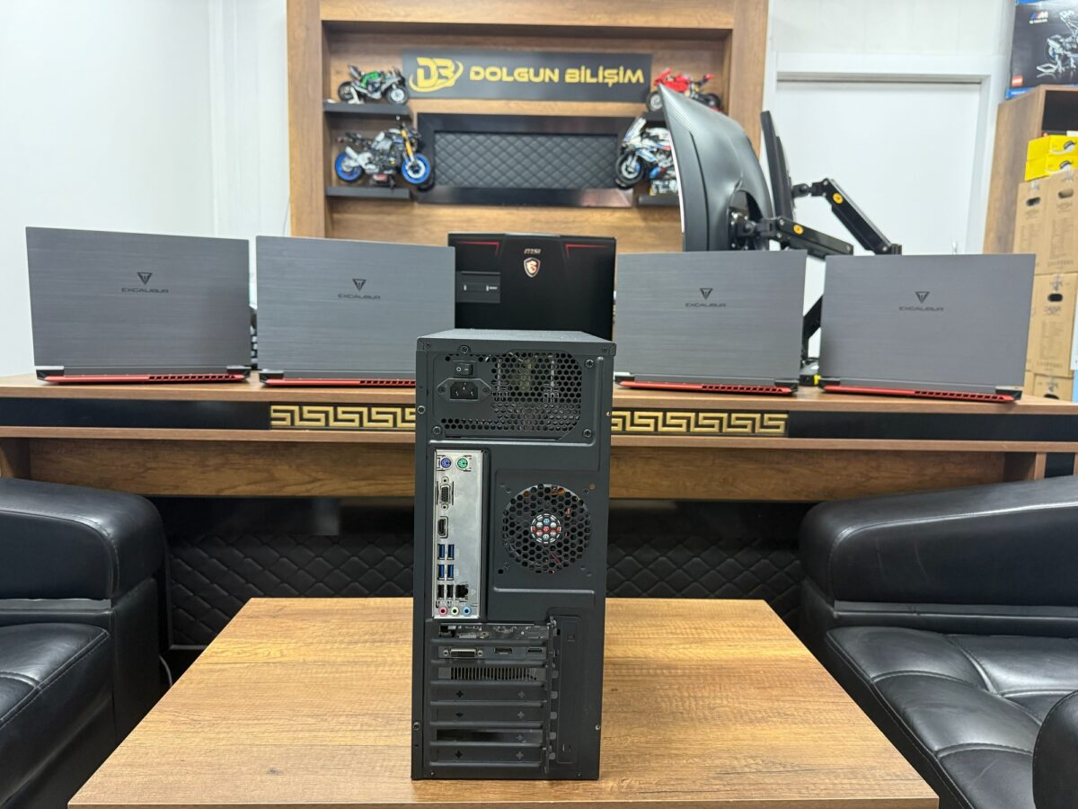 PowerBoost Kasa AMD Ryzen 5 1600 8GB RAM 240GB + 240GB SSD GTX1650 Masaüstü Bilgisayar (İKİNCİ EL) - Görsel 5