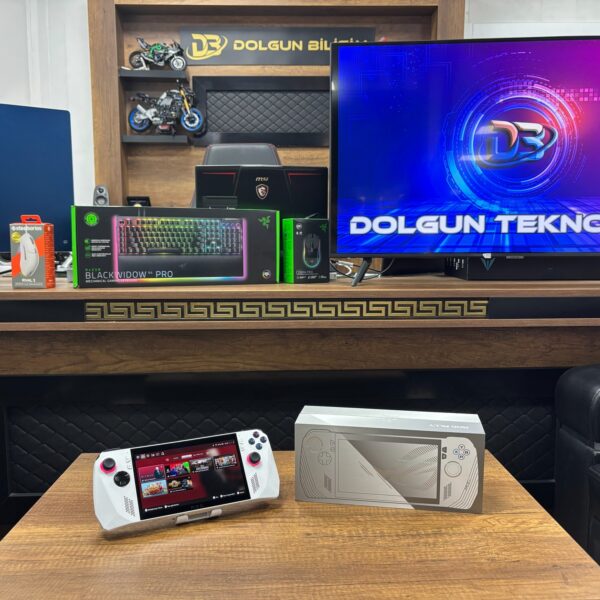 Asus Rog Ally Z1 Extreme 16GB RAM 512GB SSD Oyuncu El Konsolu (İKİNCİ EL)