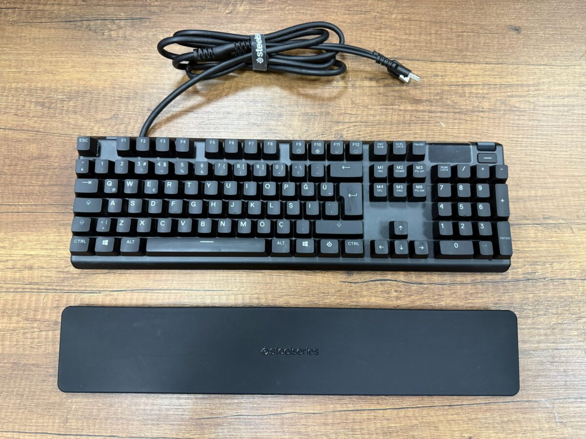 SteelSeries Apex 7 RGB Red Switch Kablolu Mekanik Oyuncu Klavyesi (İKİNCİ EL) - Görsel 5