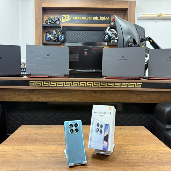 Xiaomi Redmi Note 14 Pro 12/512GB Mavi Cep Telefonu (İKİNCİ EL)